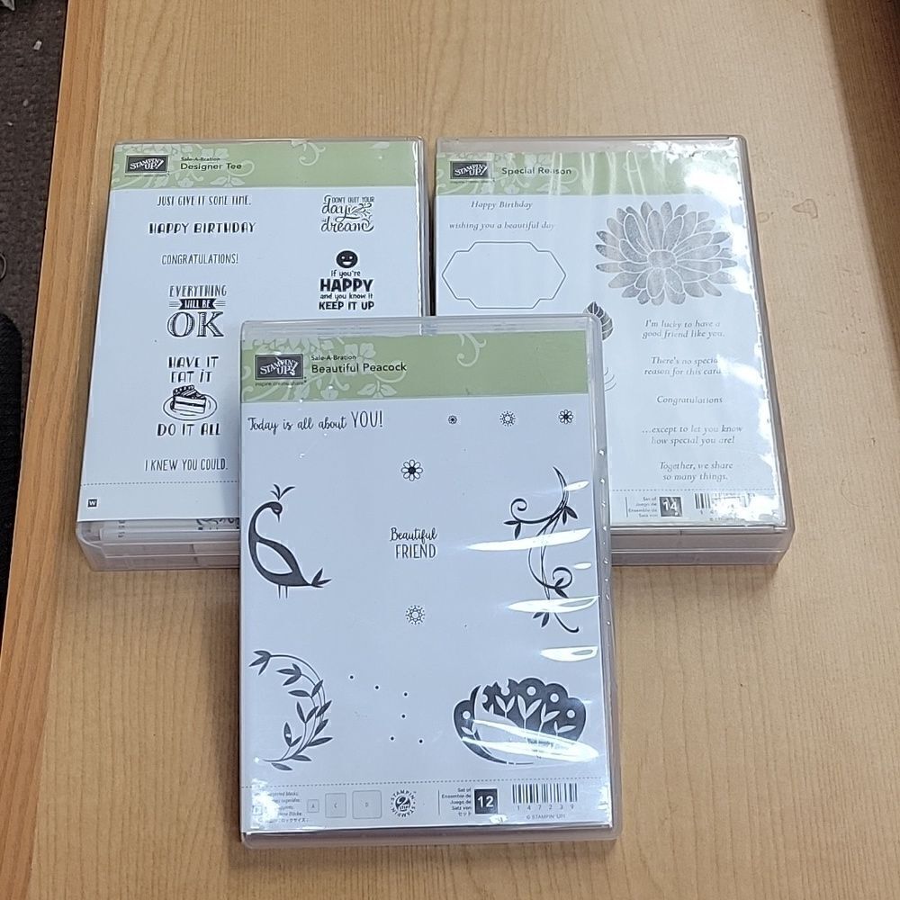 3 Stampin Up kits‎